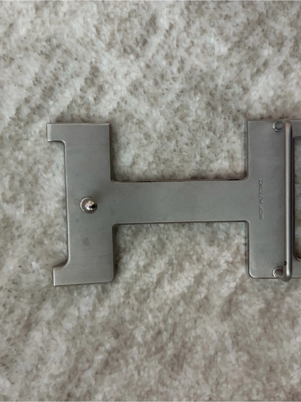 Hermes Reversible Leather Belt